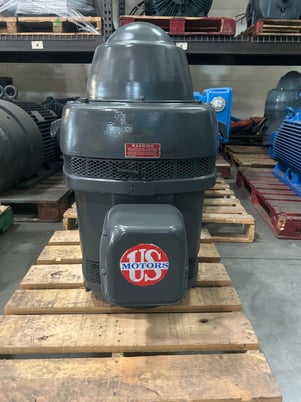50 HP 1775 RPM U.S. Motors, Frame 326TPH, 128//64A Vertical Pump Motor, 230/460 Volts - Image 3