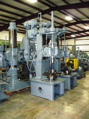 No. 24 Babin Circl-Matic, auto.bolt circle drill, 4-24 bolt circle, 33" swing, 6" str, 150-500 RPM, #5 MT - Image 4