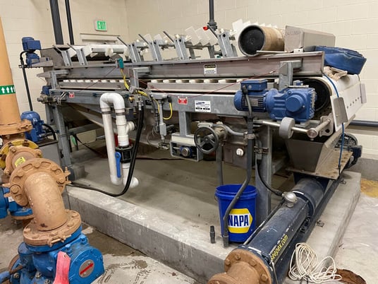 BDP #1M, gravity belt thickener - Image 1