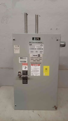 104 Amp. ASCO Series 300 #D00300B30104N10C, Automatic Transfer Switch, 3PH, 104 A, 480 Volts - Image 1