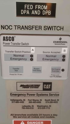104 Amp. ASCO Series 300 #D00300B30104N10C, Automatic Transfer Switch, 3PH, 104 A, 480 Volts - Image 3