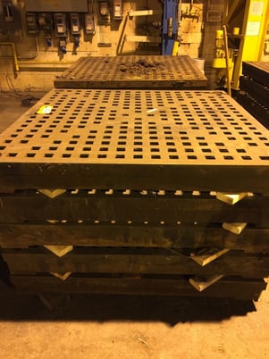 Acorn, 60" x 60" x 6" thick welding tables platen floor se, (84 available) - Image 9