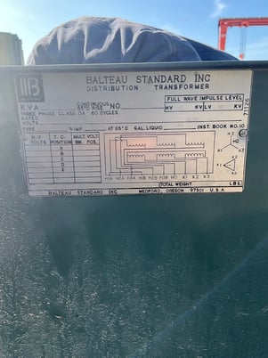 500 KVA 12470GY/7200 Primary, 2400 Delta Secondary, 3 phase, Padmount Transformer - Image 1