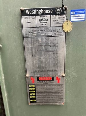 2500 KVA 12000 Delta Primary, 480Y/277 Secondary, 3 phase, Padmount Transformer - Image 1