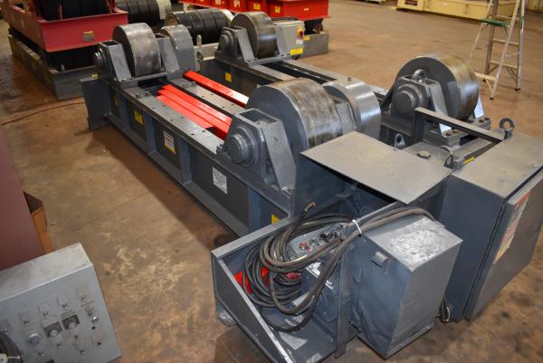 200 Ton, Preston #TDSA-200 / TISA-200, turning rolls, 400000 lb., remote hand pendant - Image 3