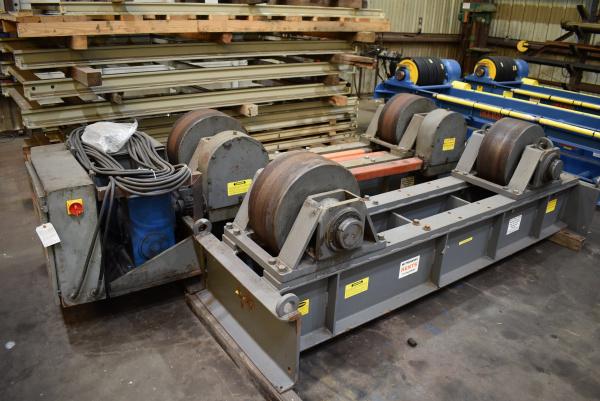 200 Ton, Preston #TDSA-200 / TISA-200, turning rolls, 400000 lb., remote hand pendant - Image 5