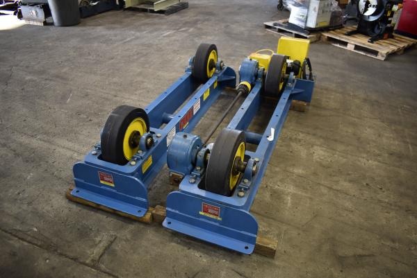 10 Ton, Webb #T-18-16, 20000 lb., tank turning roll, hand pendant controller - Image 4