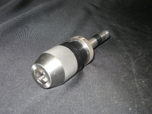 Jacobs Albrecht #C100-J33, Keyless drill chuck, 0-3/8" capacity, w/ 5/8" arbor, 3-1/8" open, 3-5/8" closed - Image 1
