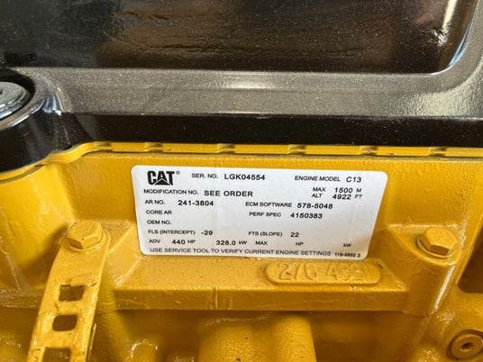 440 HP Caterpillar #C13, Industrial Power Unit, Zero Hour Rebuild, Tier 3, 2006 - Image 8