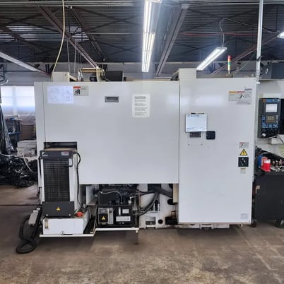 Takisawa #TNR-200YS, CNC lathe, 8" chuck, Fanuc 18i-TB, live tool, chip conveyor, parts catcher, 2010 - Image 6