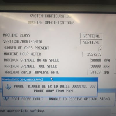 Hurco #VM-10HSI, vertical machining center, 26" X, 16" Y, 20" Z, 30" x 16" table, 20000 RPM, 11.4 HP, BT-30 - Image 10