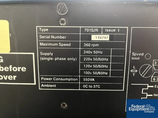 Watson Marlow #701S/R, Peristaltic Pump, 360 RPM - Image 2