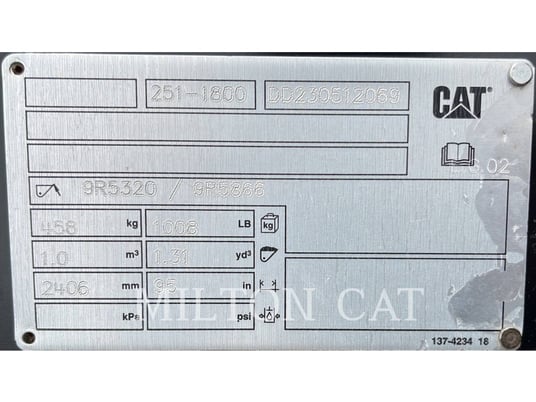 Caterpillar BHL 1.31 CYD GENERAL PURPOSE BUCKET, Bucket, S/N: DD230512069, 2023 - Image 5