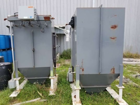 500 cfm FlexKleen, 100 sq.ft., 4' x 4', Carbon Steel housing, 25 bags, reverse pulse, (2 available) #1272193 - Image 5