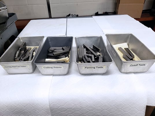 Moon #AT-S35, CNC spring & wire former, 1.4" wire diameter, 2008 - Image 4