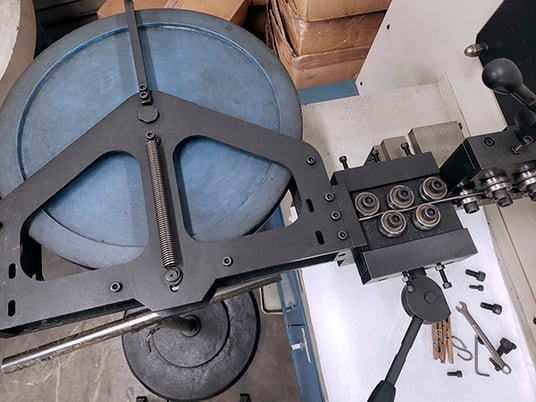 Moon #AT-S35, CNC spring & wire former, 1.4" wire diameter, 2008 - Image 7