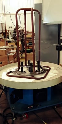 Moon #AT-S35, CNC spring & wire former, 1.4" wire diameter, 2008 - Image 8