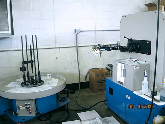 Moon #AT-S35, CNC spring & wire former, 1.4" wire diameter, 2008 - Image 9