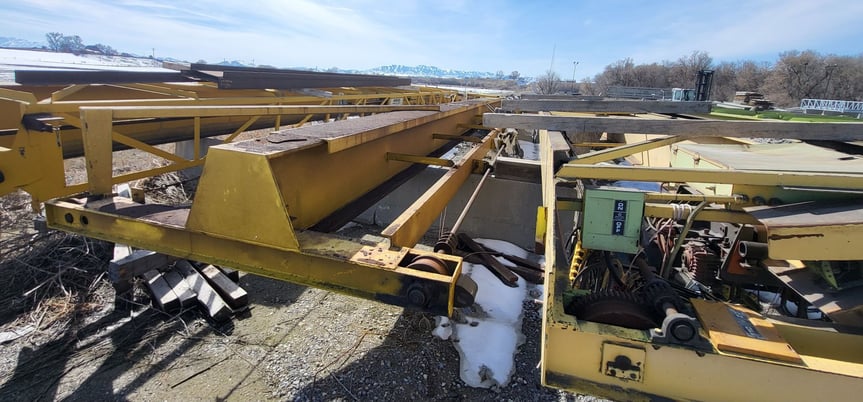 10 Ton, Milwaukee Crane & Equipment Co., bridge crane, 52' span, single girder - Image 10