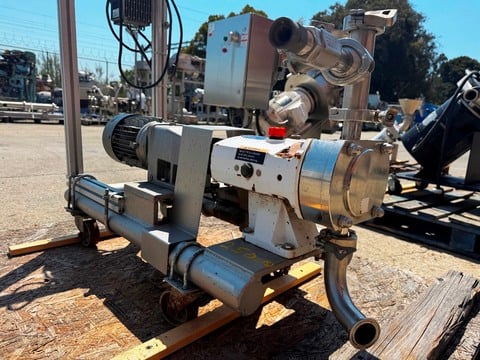 GHPD #SRU-2NLS, positive displacement pump, 1", 1 HP, VFD - Image 1