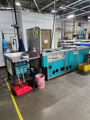 Crest #OCJ-1826, manual 4-station ultrasonic cleaning system, 18" W x 26" L x 18" H, 1999 - Image 5