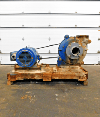 Warman #6/4AH, slurry pump, 75 HP motor, 1780 RPM, 460 V. - Image 1