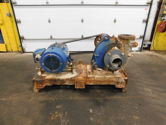 Warman #6/4AH, slurry pump, 75 HP motor, 1780 RPM, 460 V. - Image 2