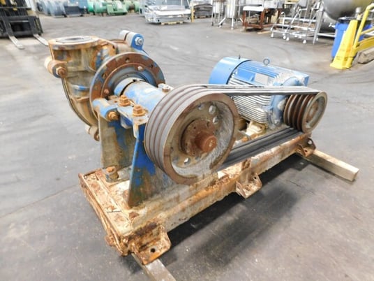 Warman #6/4AH, slurry pump, 75 HP motor, 1780 RPM, 460 V. - Image 5