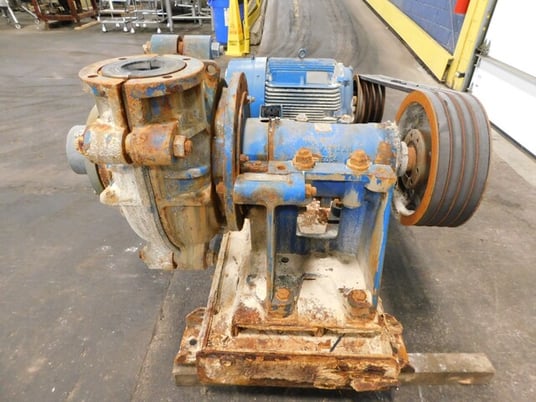 Warman #6/4AH, slurry pump, 75 HP motor, 1780 RPM, 460 V. - Image 6