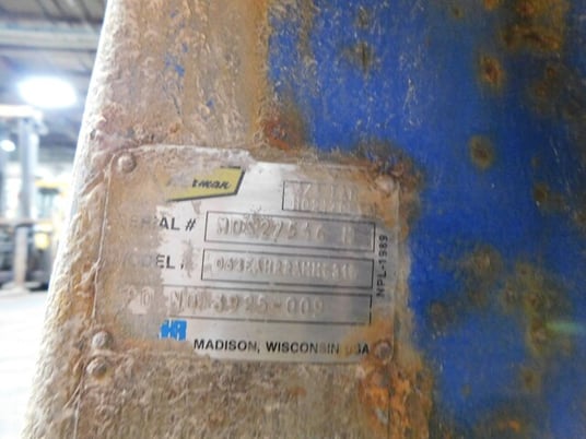Warman #6/4AH, slurry pump, 75 HP motor, 1780 RPM, 460 V. - Image 9
