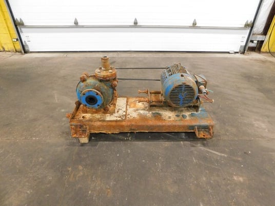 Warman #2/1.5AH, slurry pump, 10 HP, 1770 RPM, 460 V. - Image 2