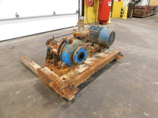 Warman #2/1.5AH, slurry pump, 10 HP, 1770 RPM, 460 V. - Image 3