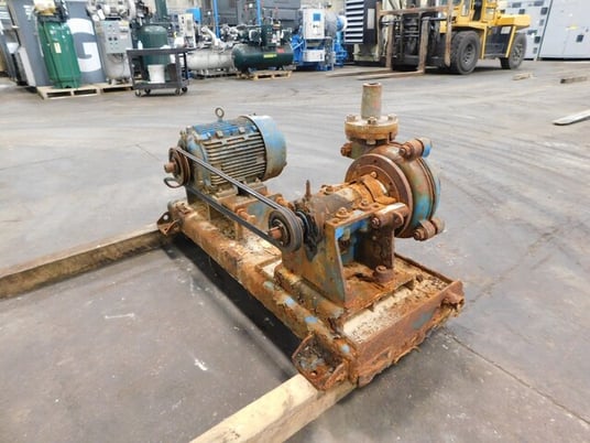 Warman #2/1.5AH, slurry pump, 10 HP, 1770 RPM, 460 V. - Image 4