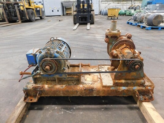 Warman #2/1.5AH, slurry pump, 10 HP, 1770 RPM, 460 V. - Image 6