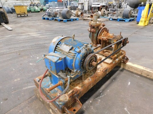Warman #2/1.5AH, slurry pump, 10 HP, 1770 RPM, 460 V. - Image 7