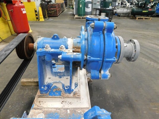Warman #6/4AH, slurry pump, 125 HP motor, 1785 RPM, 460 V. - Image 5