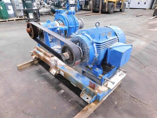 Warman #6/4AH, slurry pump, 125 HP motor, 1785 RPM, 460 V. - Image 6