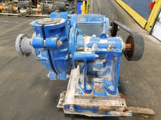 Warman #6/4AH, slurry pump, 125 HP motor, 1785 RPM, 460 V. - Image 9