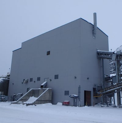 98' x 52' x 74' height to crane rail, Wardrop engineered building - Image 1