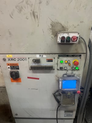 Motoman, under power 6, long reach welding robot, Miller 452 welder, ferris wheel positioner 500 kg per side - Image 2