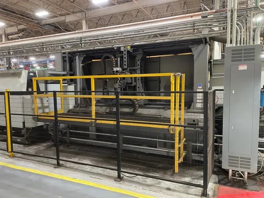 BLM Group #LT14, jumbo tube laser, 3500 watt, 40' infeed, 30' outfeed, 2014 - Image 3