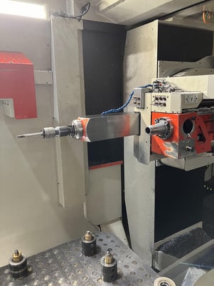 1.57" x 43.3" Imsa #MF-1100BBLL, 5-Axis gun drill, 60 ATC, Heidenhain ITNC i530, 2013 - Image 6