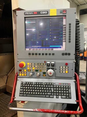 Fidia #K199, vertical machining center, 42 automatic tool changer, 64" X, 29" Y, 33" Z, 24000 RPM, HSK63A - Image 3