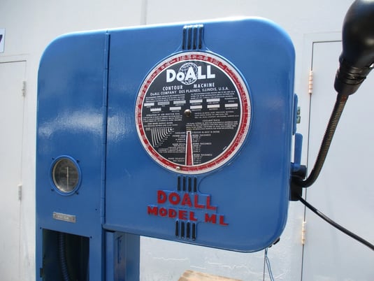 DoAll #ML, vertical bandsaw - Image 6