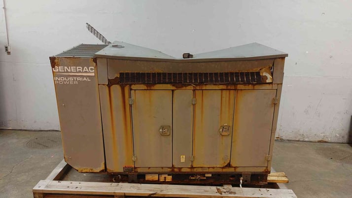 35 KW Generac #SG35, LP/NG generator, 120/208 Volts, 150A, 85.3 Hrs, 2016, AS IS - Image 1