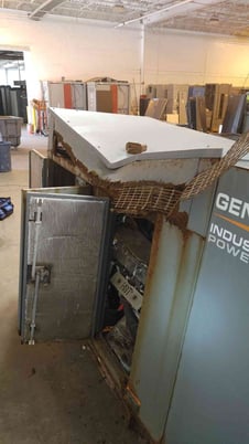 35 KW Generac #SG35, LP/NG generator, 120/208 Volts, 150A, 85.3 Hrs, 2016, AS IS - Image 5