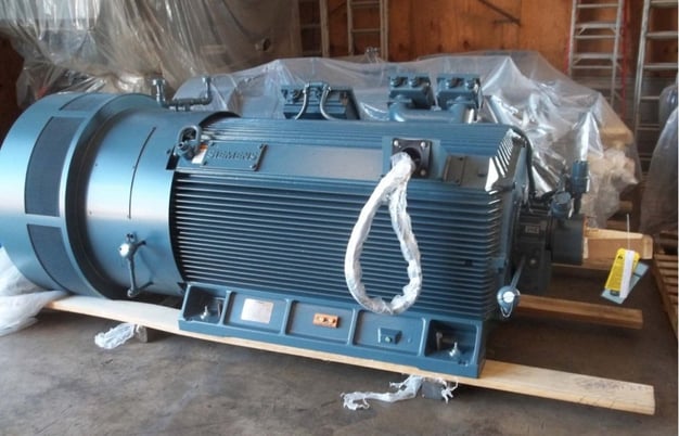 1250 HP 3600 RPM Siemens, Frame 788S, TEFCSB, 1.15, API 541, new, 4160 Volts - Image 2