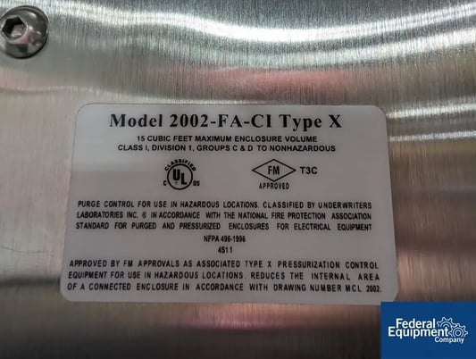 Watson Marlow #MGS, PPT Pump System, 2x EasyLoad Masterflex peristaltic pumps, Stainless Steel enclosure, 230 - Image 2