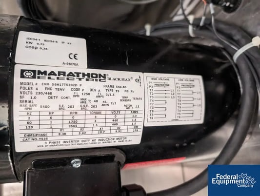 Watson Marlow #MGS, PPT Pump System, 2x EasyLoad Masterflex peristaltic pumps, Stainless Steel enclosure, 230 - Image 8