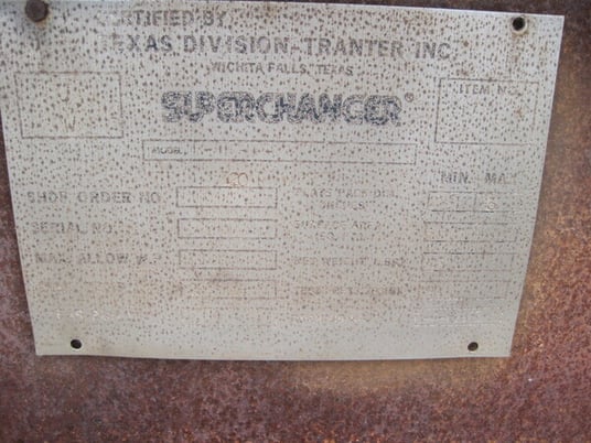 700 sq.ft. Tranter Superchanger UX-216-HP-176, titanium plate heat exchanger, 80 psi @ 200&deg;F - Image 2